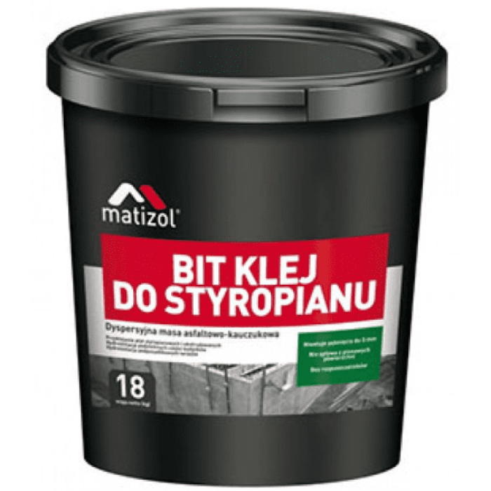 Мастика MATIZOL Бітумний клей для пінополістиролу 18 кг. купити у Дніпрі