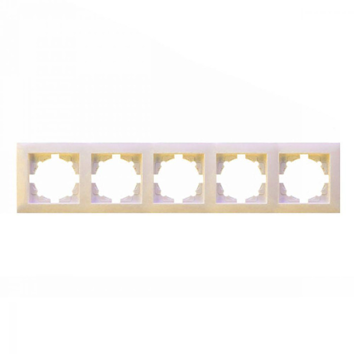 Рамка RIGHT HAUSEN VELENA 5-а горизонт. крем HN-011173 (10/(120) купить в Днепре
