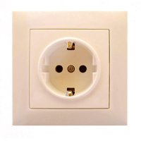 Розетка RIGHT HAUSEN VELENA 1-а внутр. крем HN-011073 (10/120) купить в Днепре
