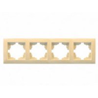Рамка RIGHT HAUSEN VELENA 4-а горизонт. крем HN-011163 (10/120) купить в Днепре