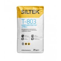 Клей Siltek Т-803 (25кг) для плитки ГРЕС купить в Днепре