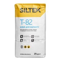 Клей Siltek Т-82 (25кг) для мрамора и плитки купить в Днепре