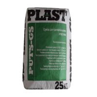 Шпаклевка фасадная цементная PLAST PUTS-GS (25 кг) серая стартовая купить в Днепре