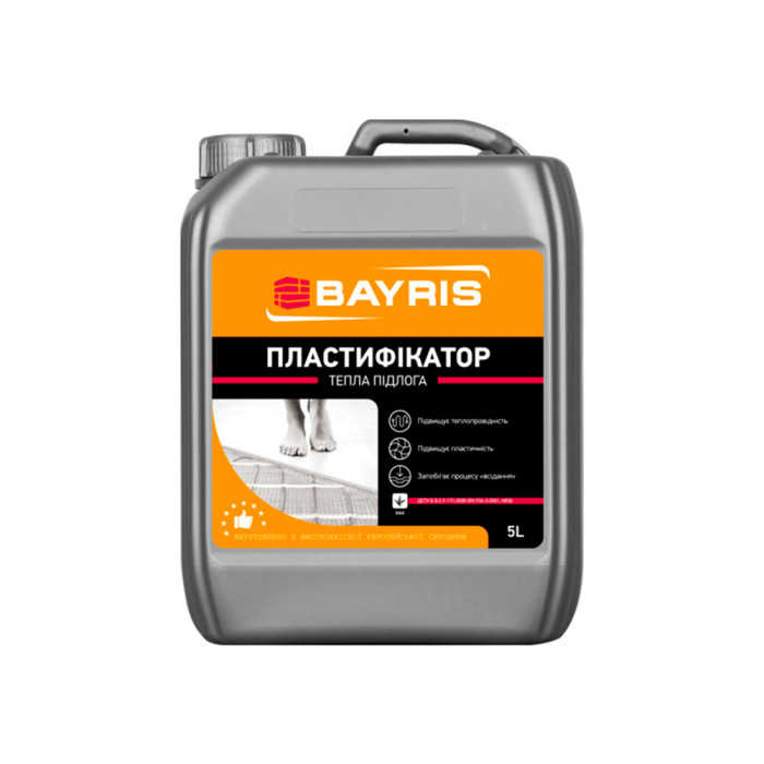 Пластификатор Байрис теплый пол, 10 л купить в Днепре