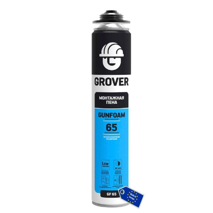 Пена монтажная Grover GF65 проф. купить в Днепре