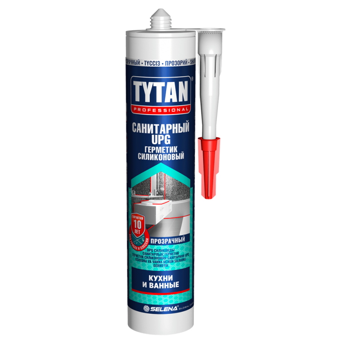 Силикон TYTAN санитарный прозр. 280 мл купить в Днепре