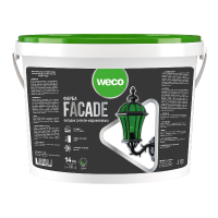 Краска фасадная FACADE WECO 7 кг