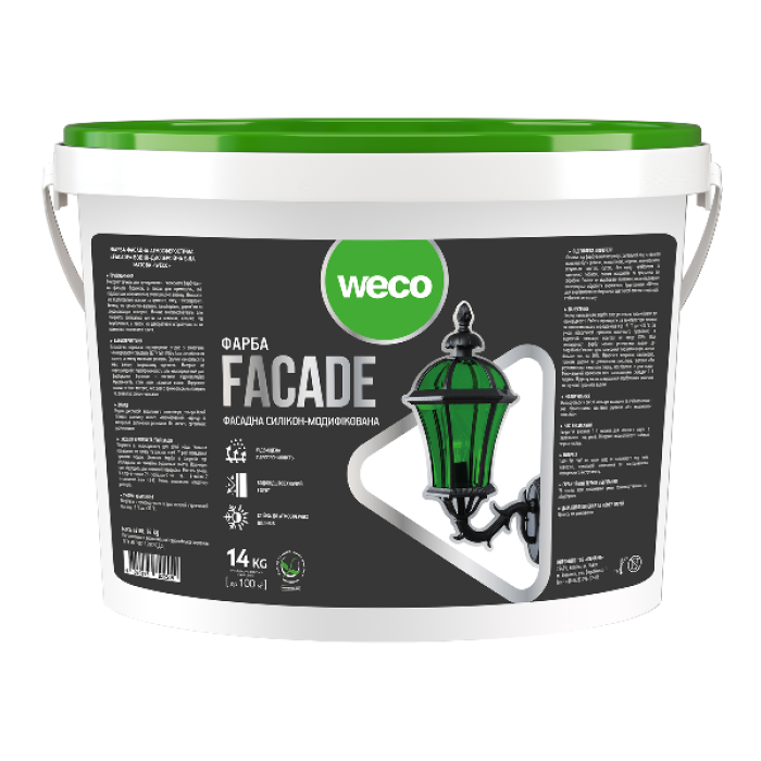 Фарба фасадна FACADE WECO 7 кг купити у Дніпрі