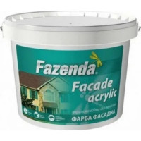 Краска фасадная FAZENDA facad acrylic 4 кг