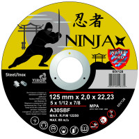 Диск отрезной NINJA 125*1,0*22