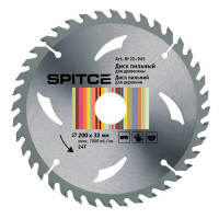 Диск пильный дерево Spitce 200*22.2*24Т