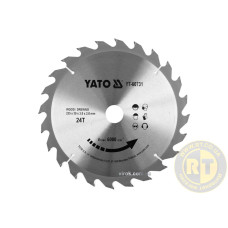 Диск пильный победитовый по дереву  YATO 125*2*2,2мм