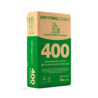 Цемент Кривой Рог М400, 25 кг 