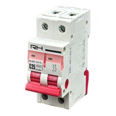 Автомат Right Hausen 25A, 2P HN-401025, Дніпро,  доставка