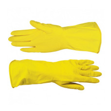 Рукавички господарські латекс жовті
