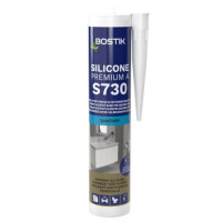 Силікон санітарний BOSTIK Premium S730, білий 310 мл