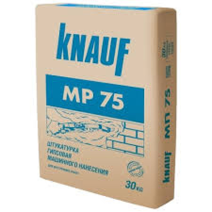 Штукатурка KNAUF MP-75 (30кг) гипсовая машинная купить в Днепре