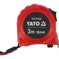 Рулетка YT-71151 3м*16мм