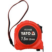 Рулетка YT-71155 7,5м*25мм