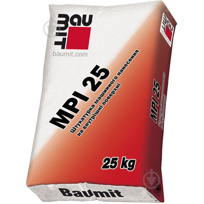 Штукатурка Baumit MPI-25 (25кг) купити у Дніпрі