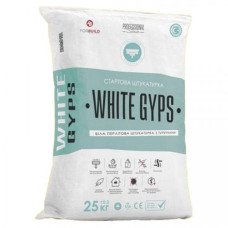 Штукатурка WHITE GYPS Туреччина (25 кг)