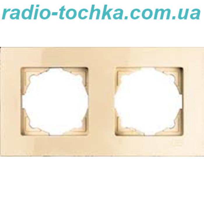 Рамка RIGHT HAUSEN VELENA 2-а горизонт. крем HN-011143 (15/180) купить в Днепре
