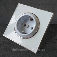 Розетка RIGHT HAUSEN LAURA 1-а внутр. з/з біла HN-015081 (10/120)