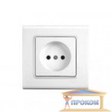 Розетка RIGHT HAUSEN VELENA 1-а внутр. з/з крем + 2USB HN-011243 (10/120)
