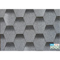 Гнучка черепиця BTM Shingle Рубін Сірий 2,94м.кв