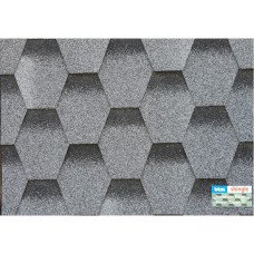Гнучка черепиця BTM Shingle Рубін Сірий 2,94м.кв