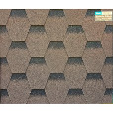 Гнучка черепиця BTM Shingle Рубін Коричневий 2,94м.кв