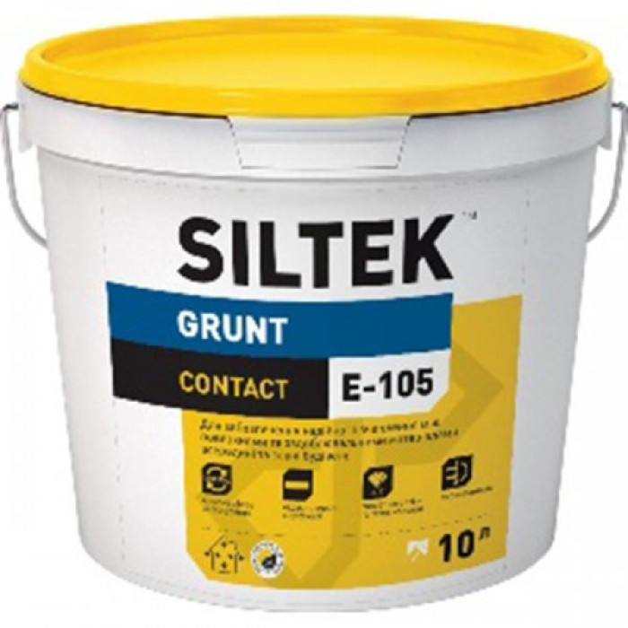 Грунт краска SiLTEK E-105, база A 10л купить в Днепре