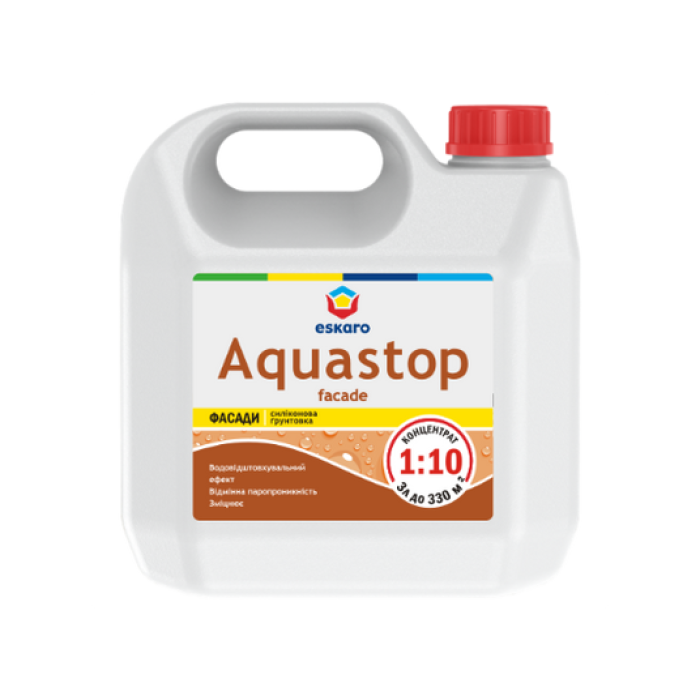 Грунтовка концентрат ESCARO AQUASTOP 1:10,1л купить в Днепре