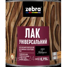 Лак Зебра универс 0,75 л