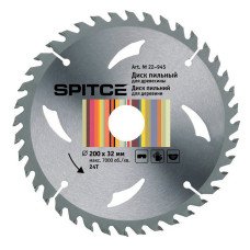 Диск пильный дерево Spitce 200*22.2*24Т