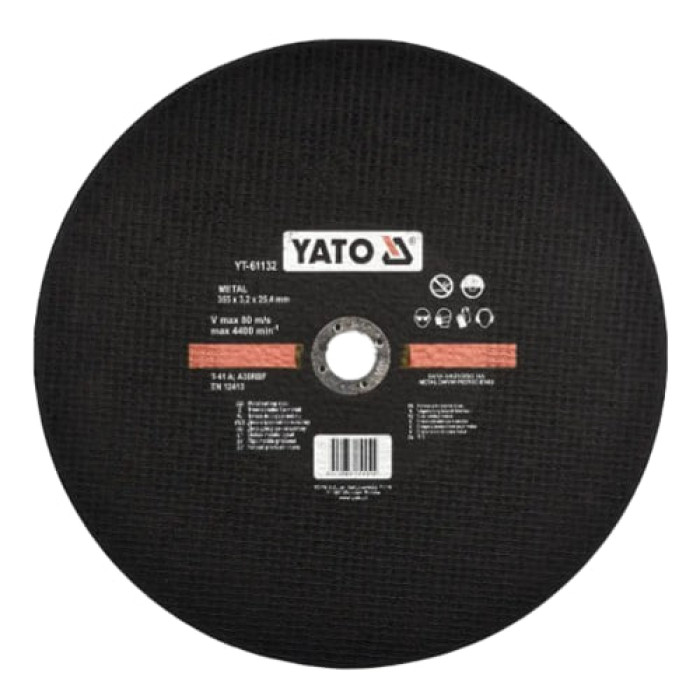 Диск відрізний YATO 355*3,2*25.4 YT-82180 купити у Дніпрі