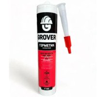 Герметик для каминов 1250°С (черный) GROVER  310мл