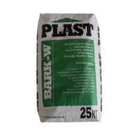 Штукатурка "короед" белый PLAST Bark- W (25кг)